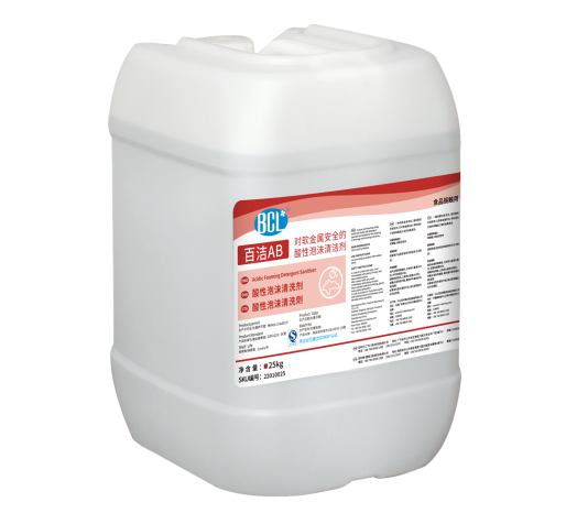 百潔AB酸（suān）性泡（pào）沫清洗劑